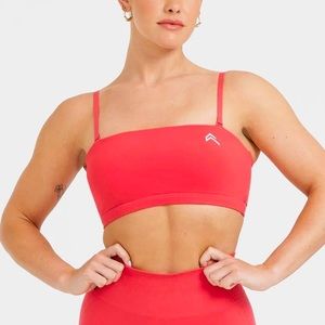 Oner Active Everyday Bandeau Bralette Sweet Red size Small